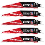 The WRECKER with Nitrus Carbide SAWZALL Blades