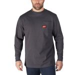 Long Sleeve Heavy-Duty Pocket T-Shirt