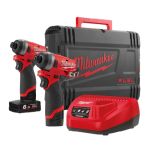 M12 FUEL 1/4″ Hex Impact Driver Combo Kit