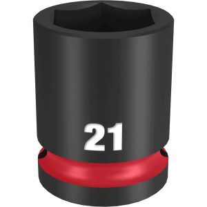 SHOCKWAVE Impact Duty 1/2'' Drive 21MM Standard 6 Point Socket