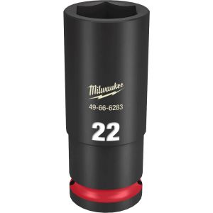 SHOCKWAVE Impact Duty 1/2'' Drive 22MM Deep 6 Point Socket