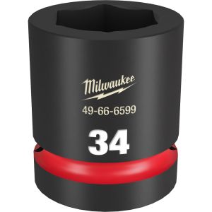 1" DRIVE SHOCKWAVE Impact Duty 6 Point Socket - 34MM