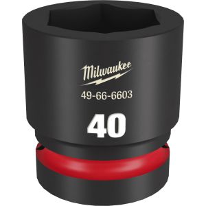 SHOCKWAVE Impact Duty 1'' Drive 40MM Standard 6 Point Socket