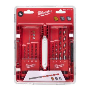 Premium Concrete Drill Bit Set (8PC)